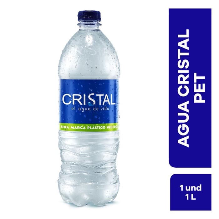 Agua Cristal botellón 1.5 L
