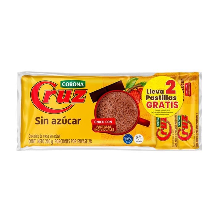 Chocolate Cruz amargo 250g