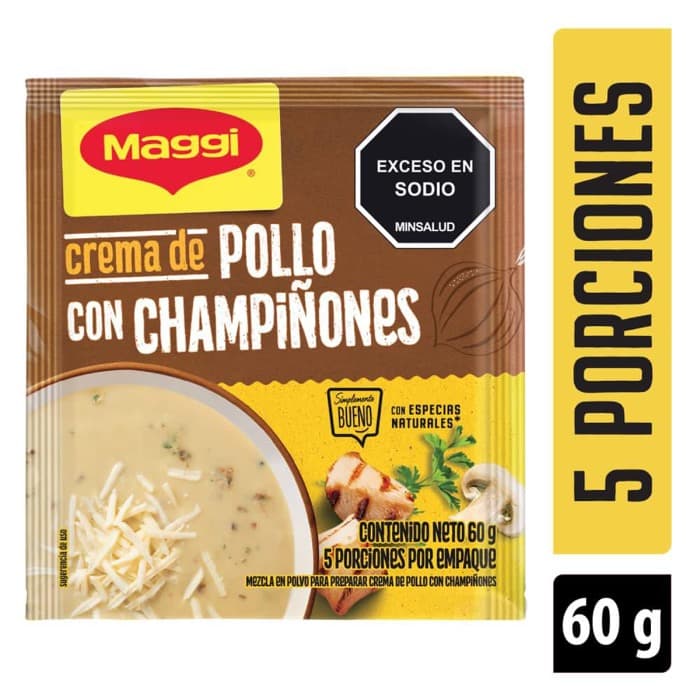 Sopa Maggi crema de pollo