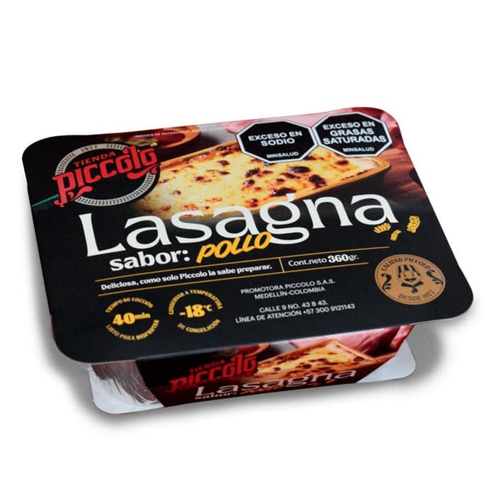 Lasagna congelada Tiziano boloñesa