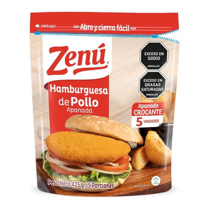 Hamburguesas Zenú congeladas x 4