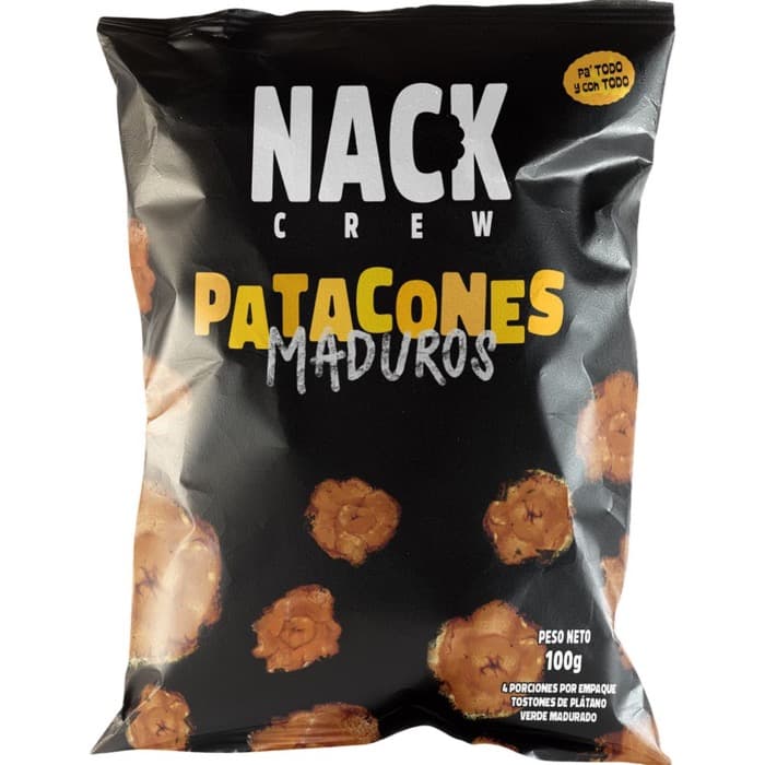Patacones Nack Crew maduros 100g