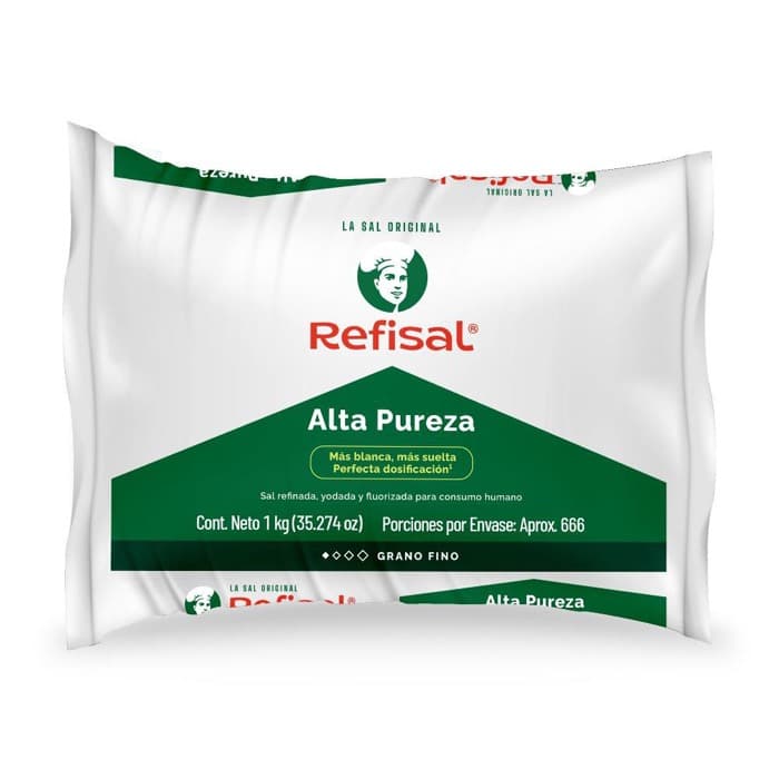 Sal refinada Refisal 1 kg