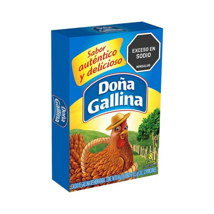 Cubo caldo gallina Maggi x 8