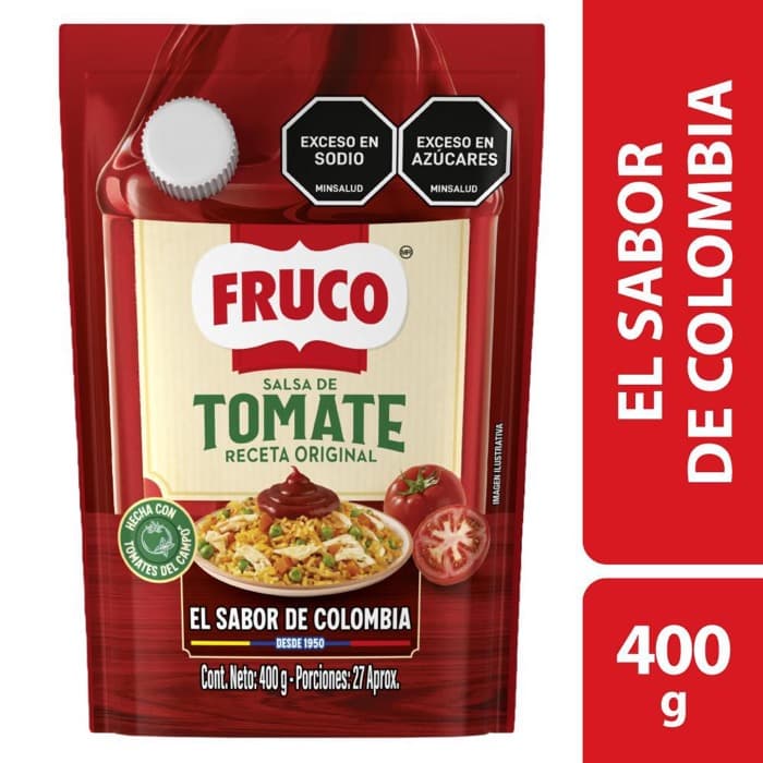 Salsa tomate Fruco 400g