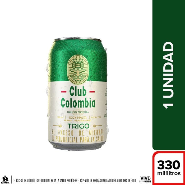 Cerveza Club Colombia 6 pack 330ml