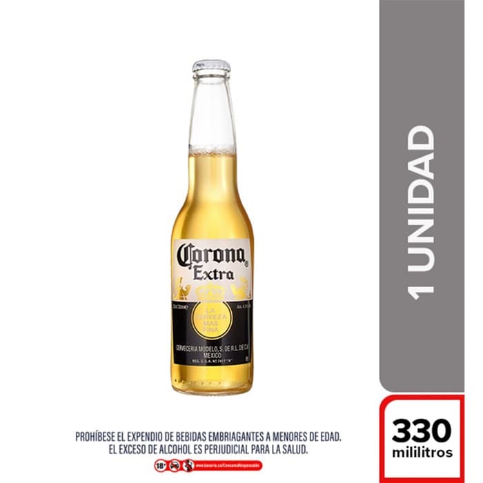 Cerveza Corona 6 pack 330ml