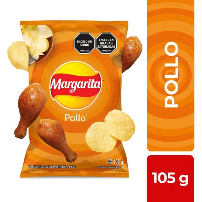 Papas Margarita Pollo 150g