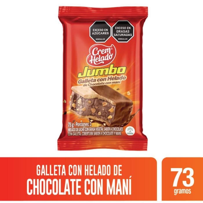 Chocolatina Jumbo maní 35g