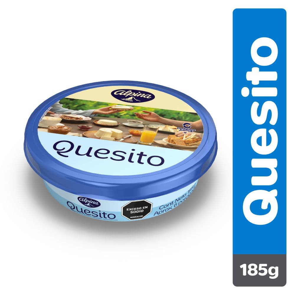 Quesito ALPINA vaso (185  gr)