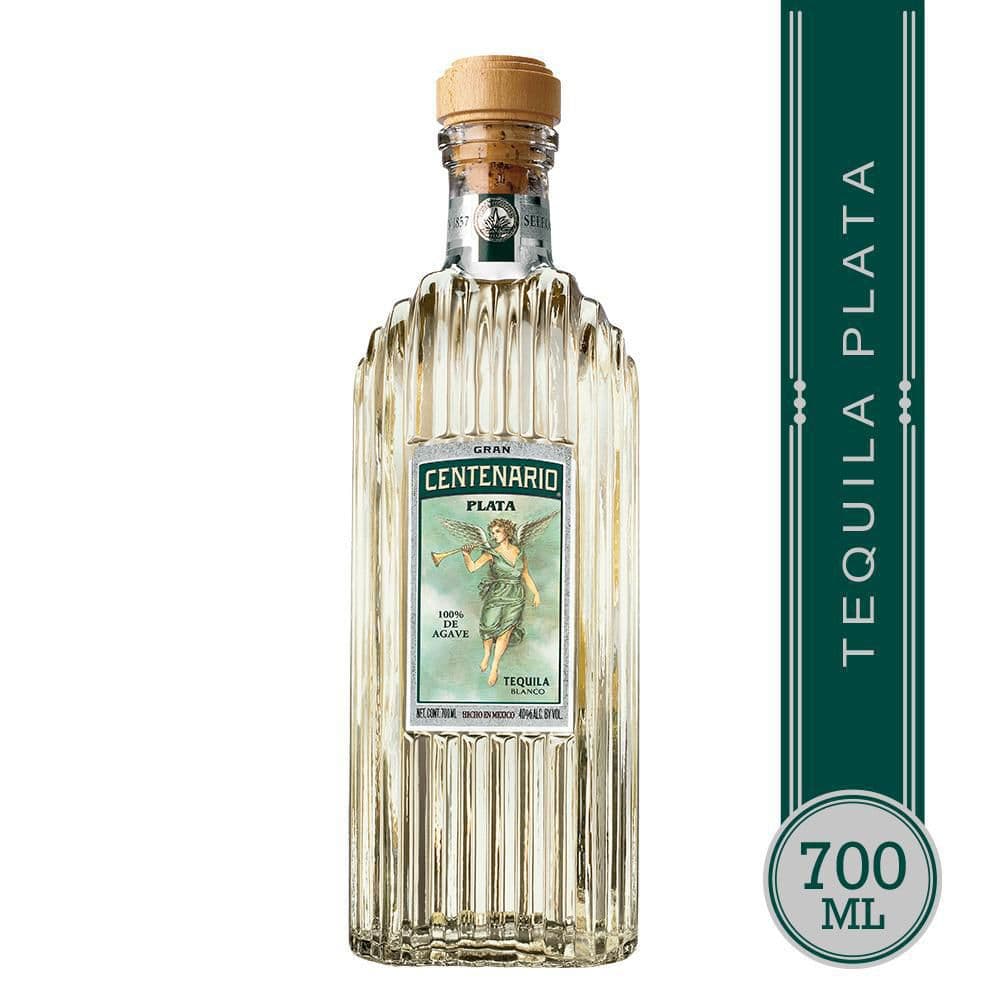 Tequila Blanco GRAN CENTENARIO plata 100% agave  (700  ml)