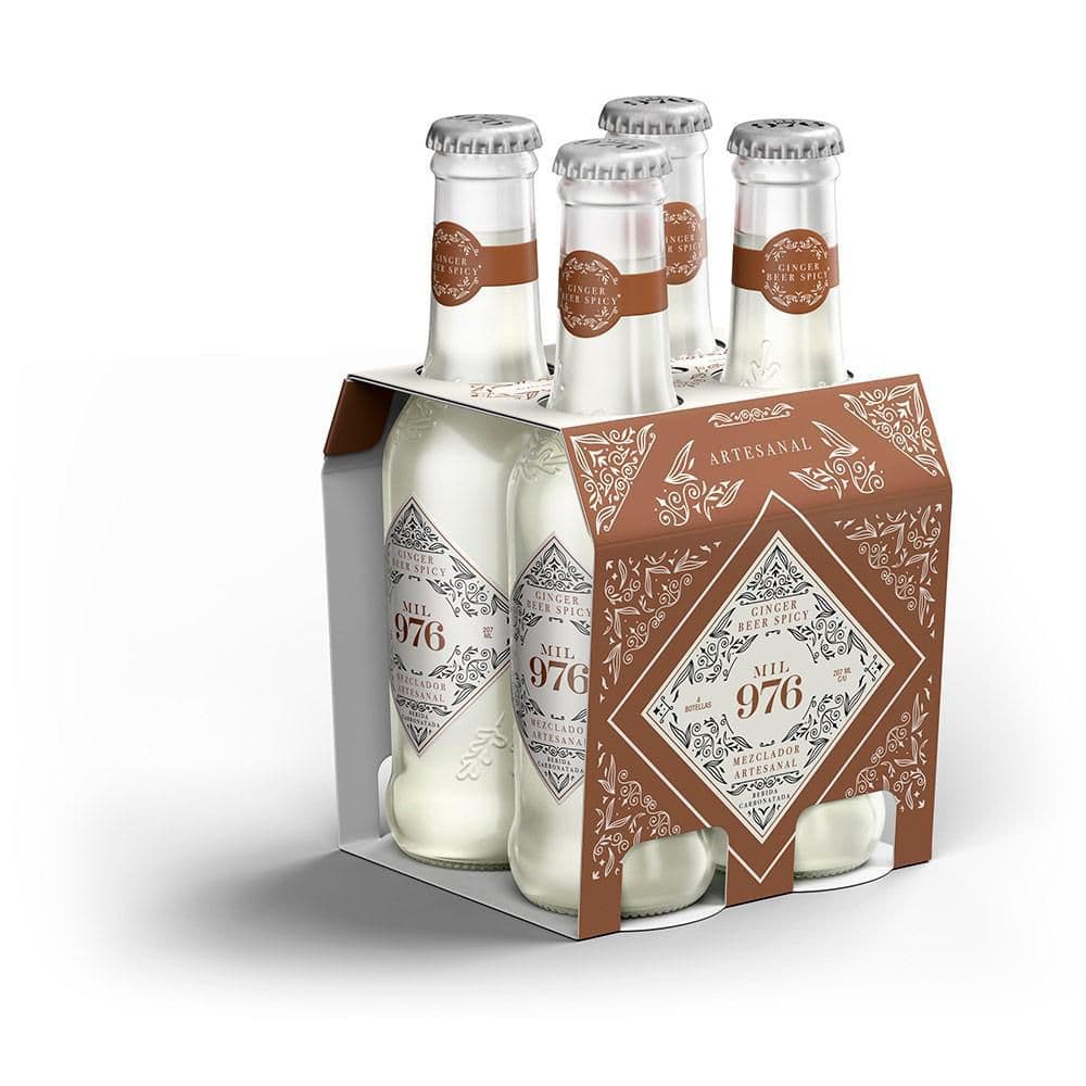 Ginger beer MIL 976 mezclador spicy (828  ml)