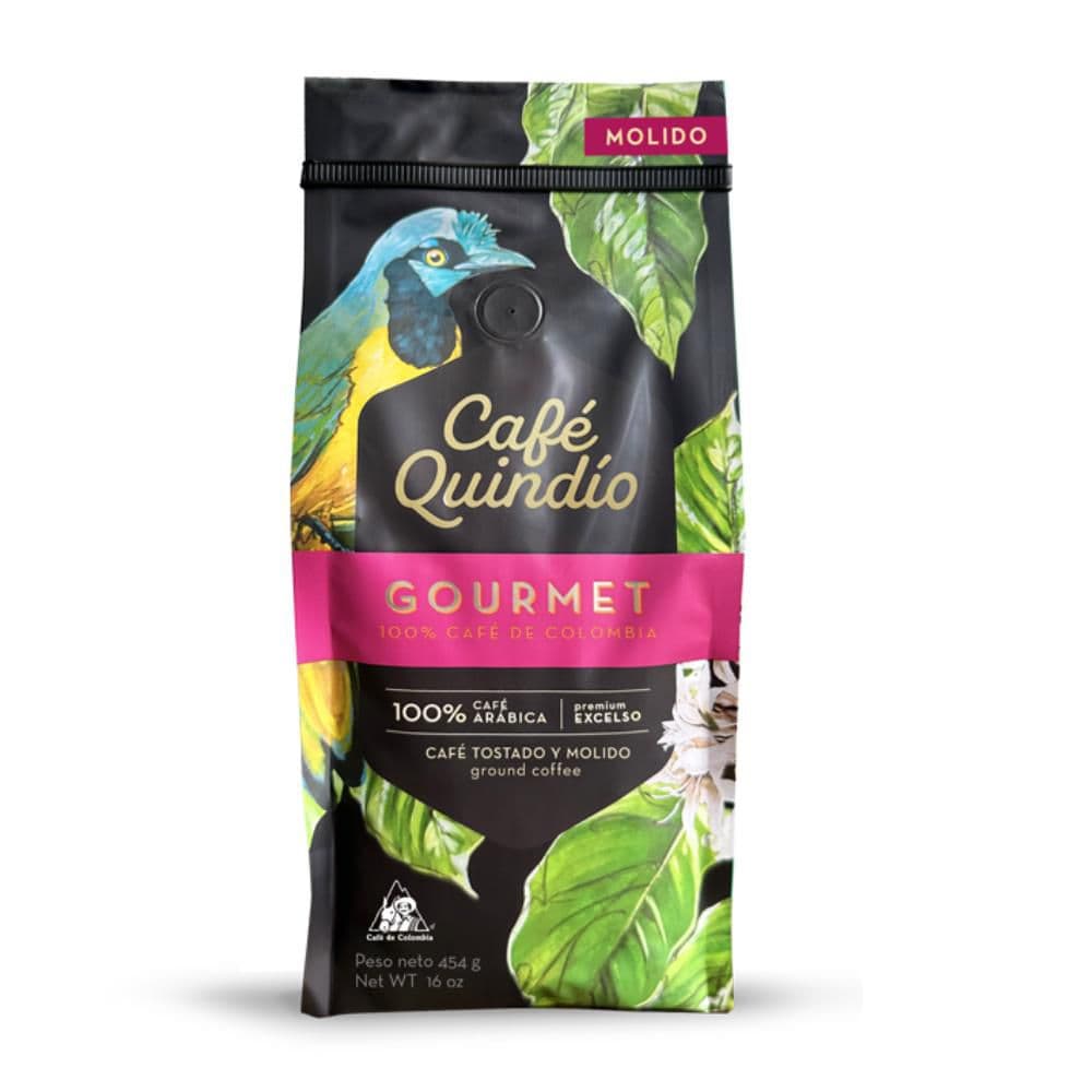 Café CAFE QUINDIO gourmet tostado y molido (454  gr)