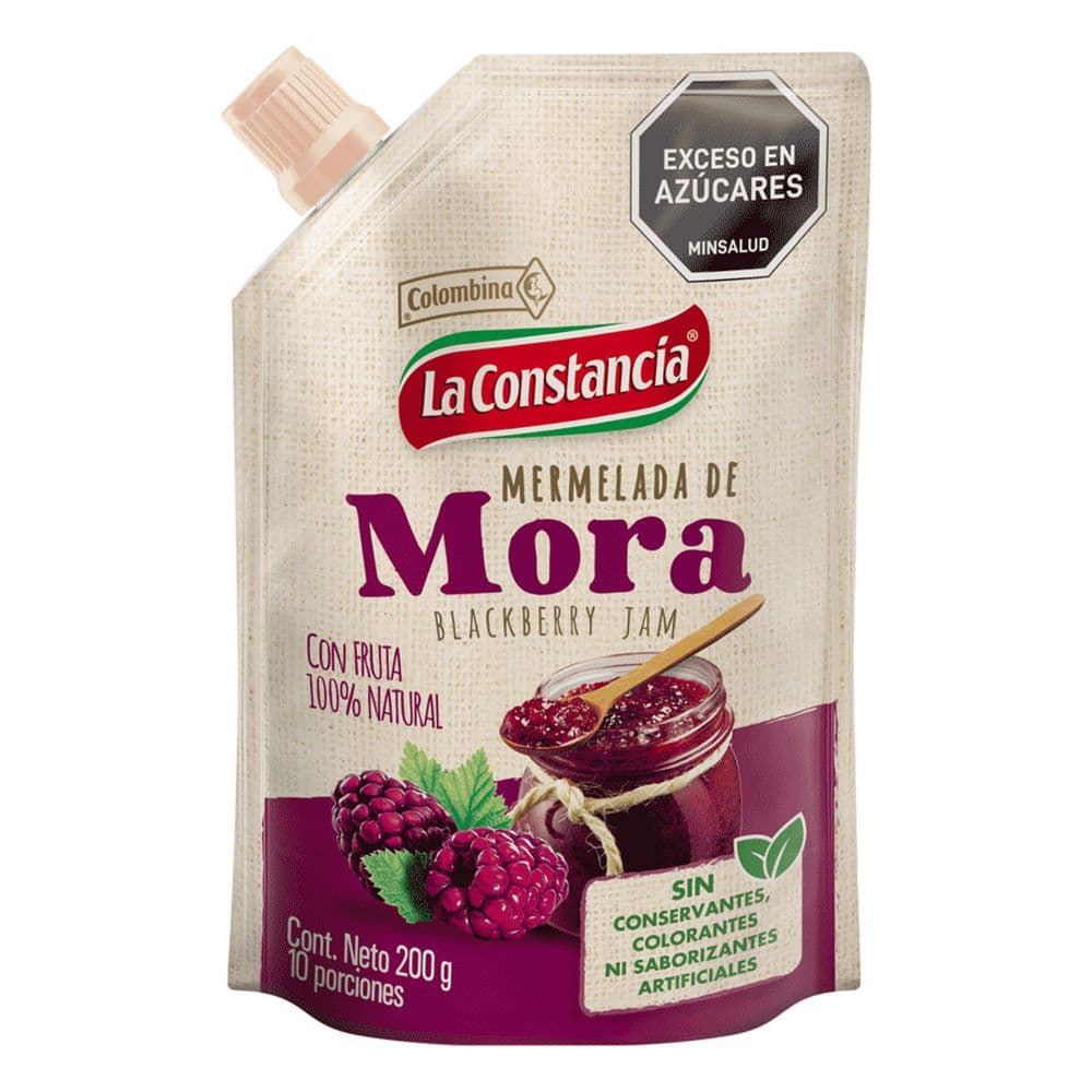 Mermelada LA CONSTANCIA de mora (200  gr)