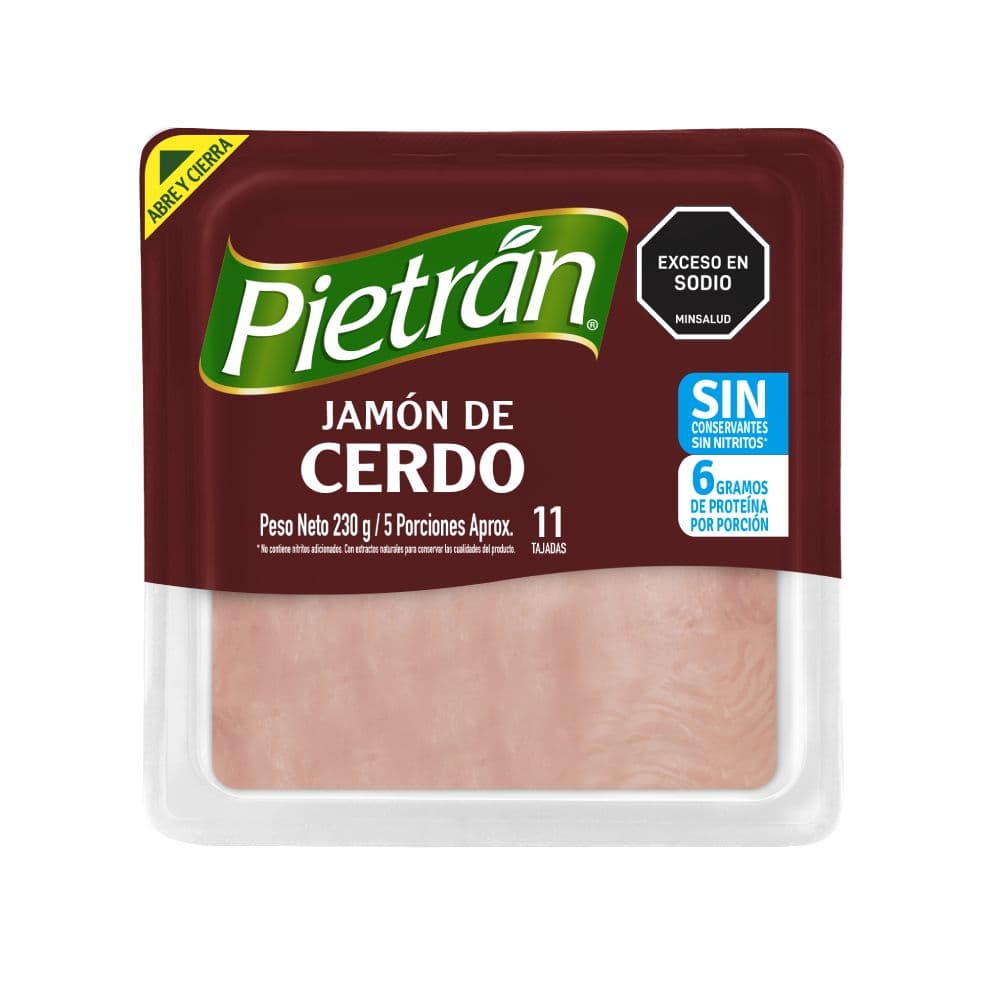 Jamón  PIETRAN de cerdo (230  gr)