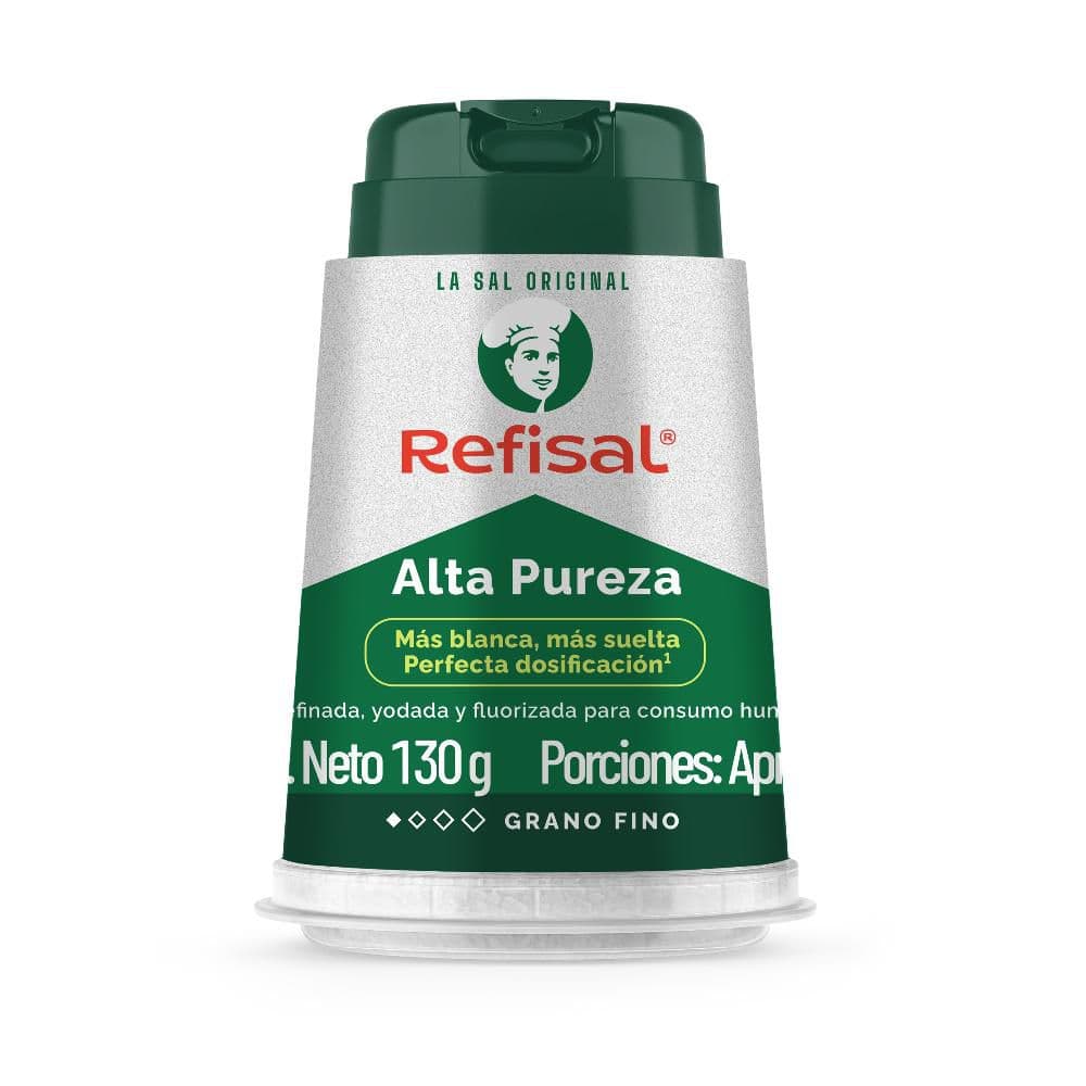 Sal REFISAL salero alta pureza (130  gr)