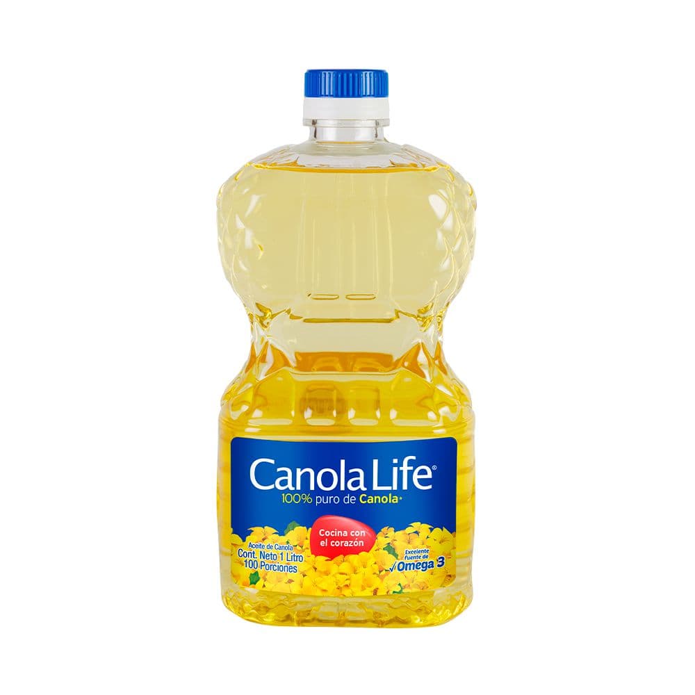 Aceite de canola CANOLA LIFE con omega 3 (1000  ml)