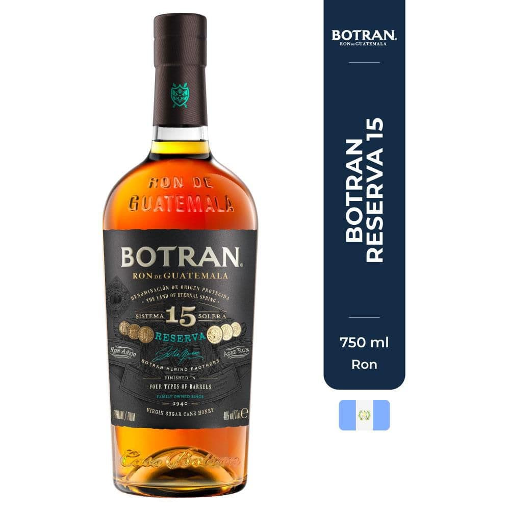 Ron BOTRAN solera 15 años (750  ml)