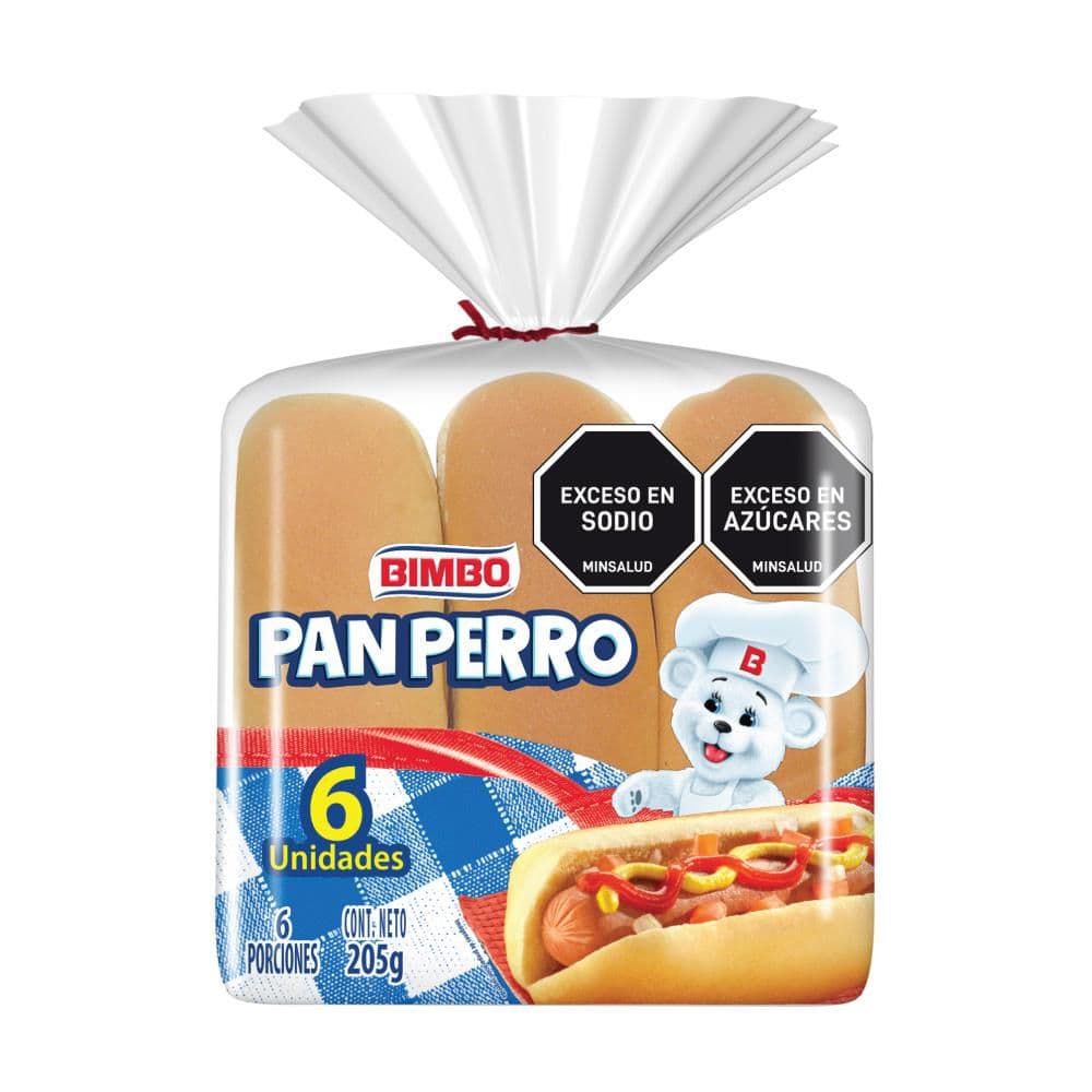 Pan Perro BIMBO x6und (205  gr)