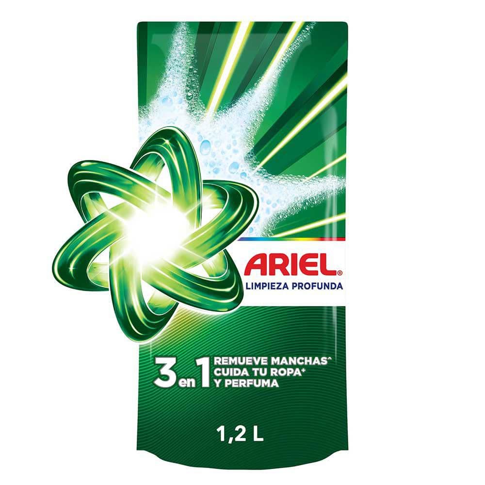 Detergente líquido ARIEL limpieza profunda (1200  ml)
