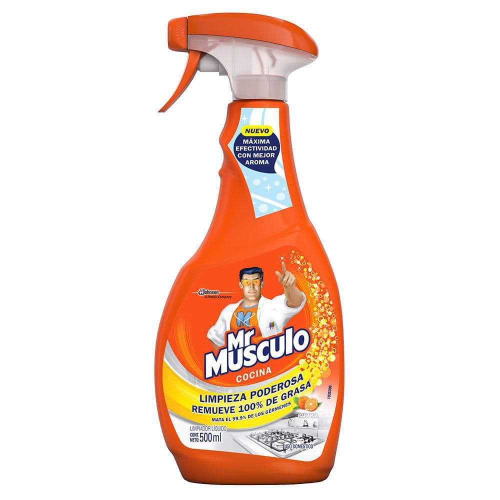 Desengrasante MR MUSCULO cocina empaque con gatillo (500  ml)