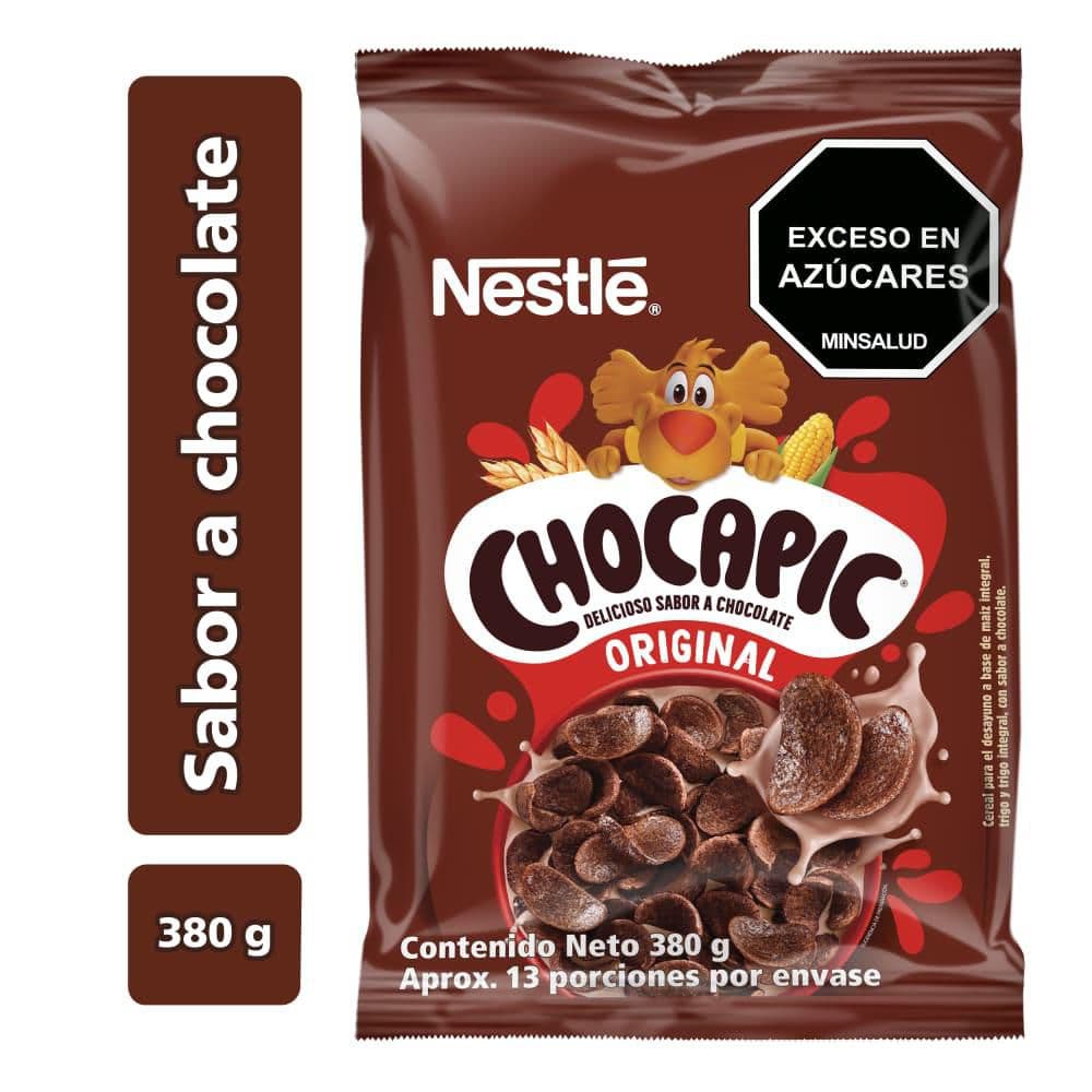 Cereal CHOCAPIC sabor chocolate bolsa (380  gr)