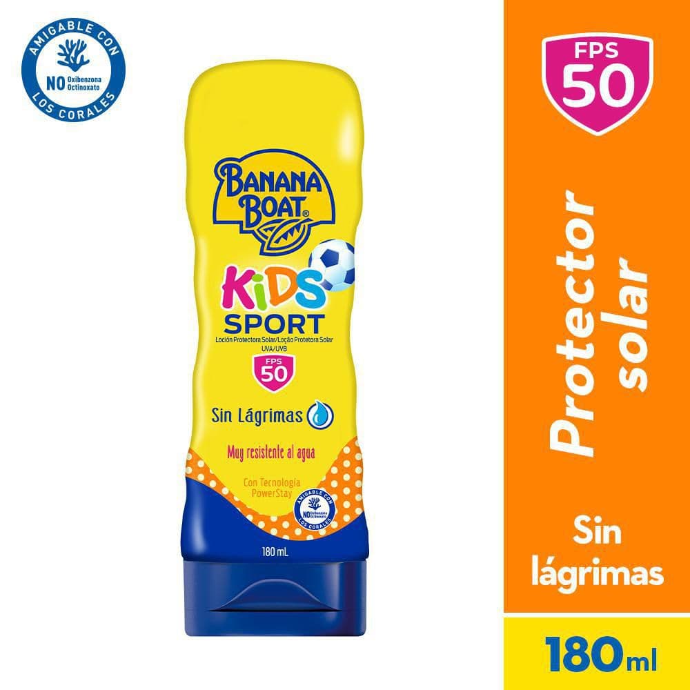 Protector solar BANANA BOAT kids sport FPS 50 (180  ml)