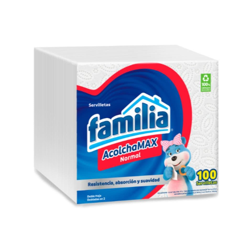 Servilletas FAMILIA acolchamax normal (100  und)
