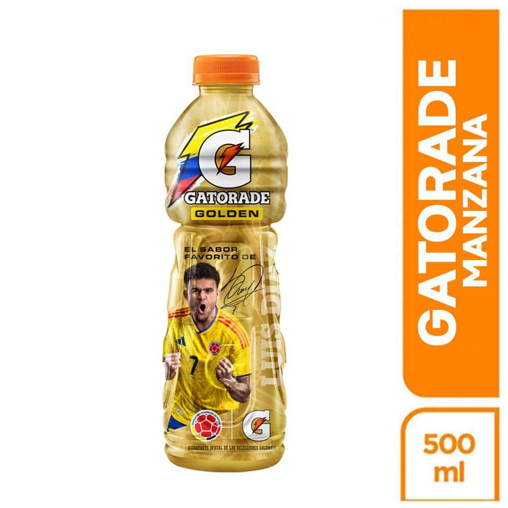 Bebida GATORADE Manzana Pet (500  ml)