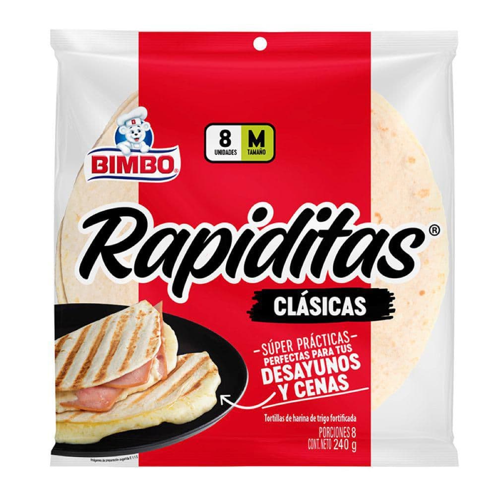 Tortillas BIMBO Blancas x8und (240  gr)