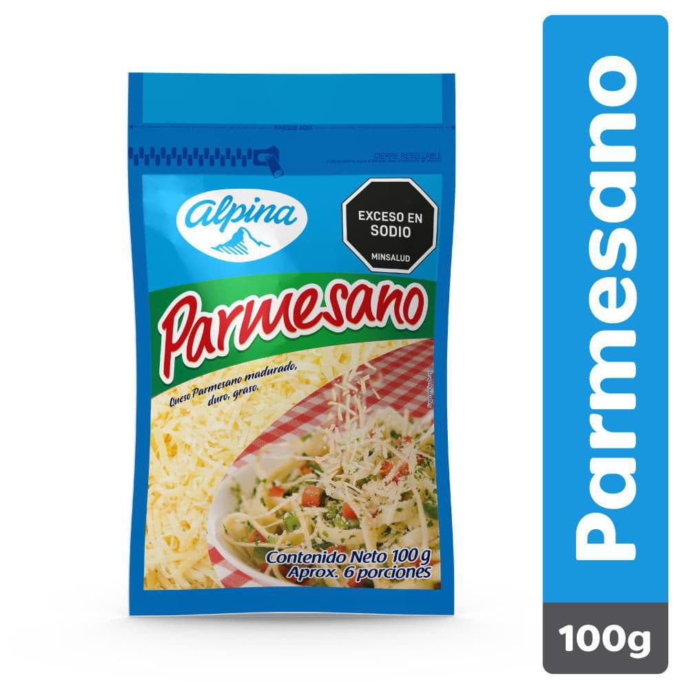 Queso Parmesano ALPINA rallado   (100  gr)